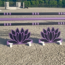 Purple Flower Hurdle